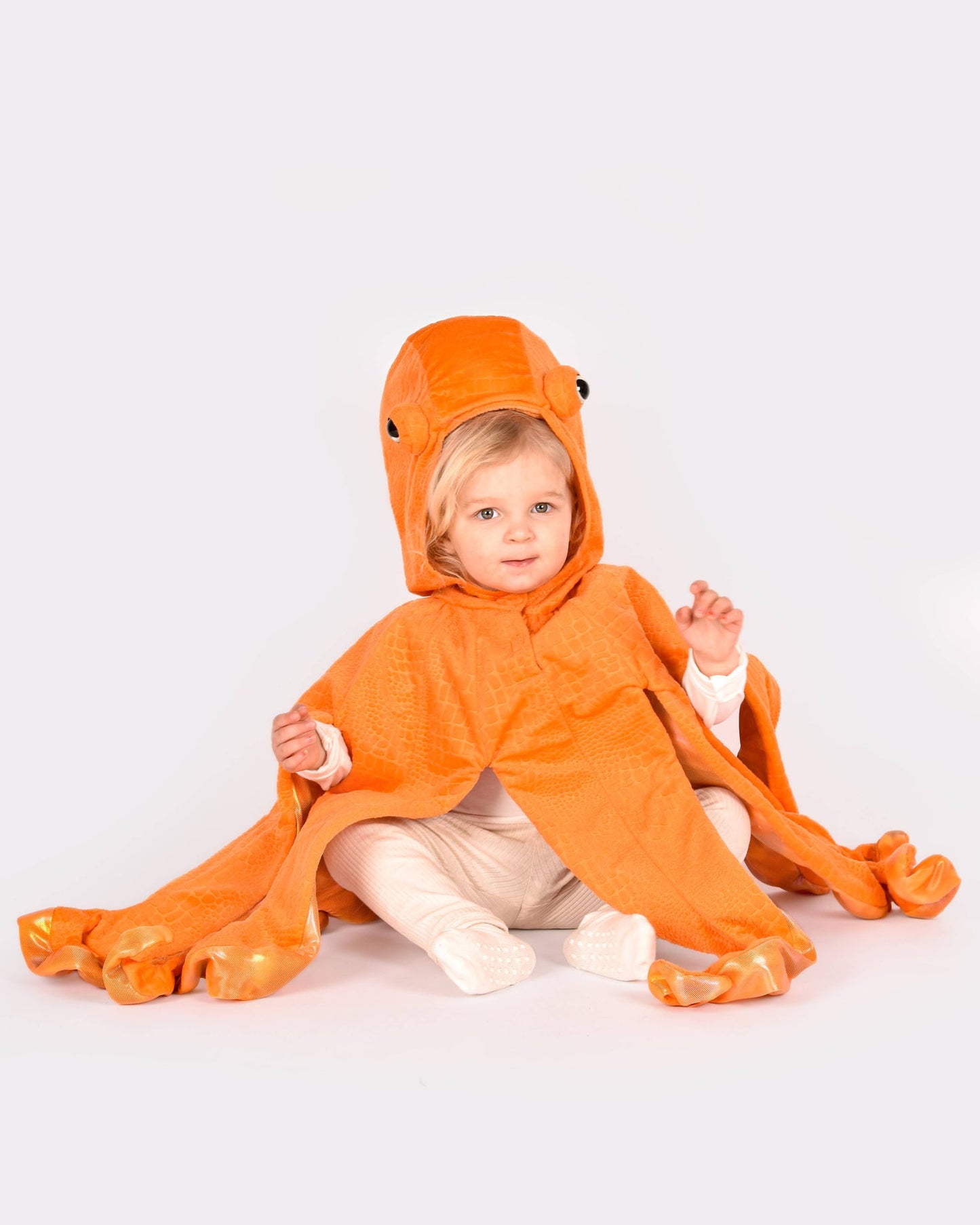Oktopus-Kostüm Größe 98-104 cm für Kinder von 2 bis 4 Jahren