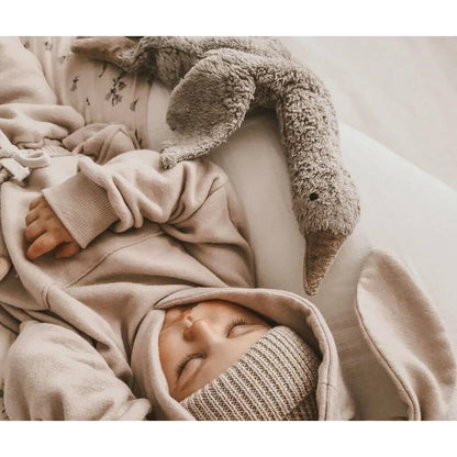 Stofftier kleine Gans | grau