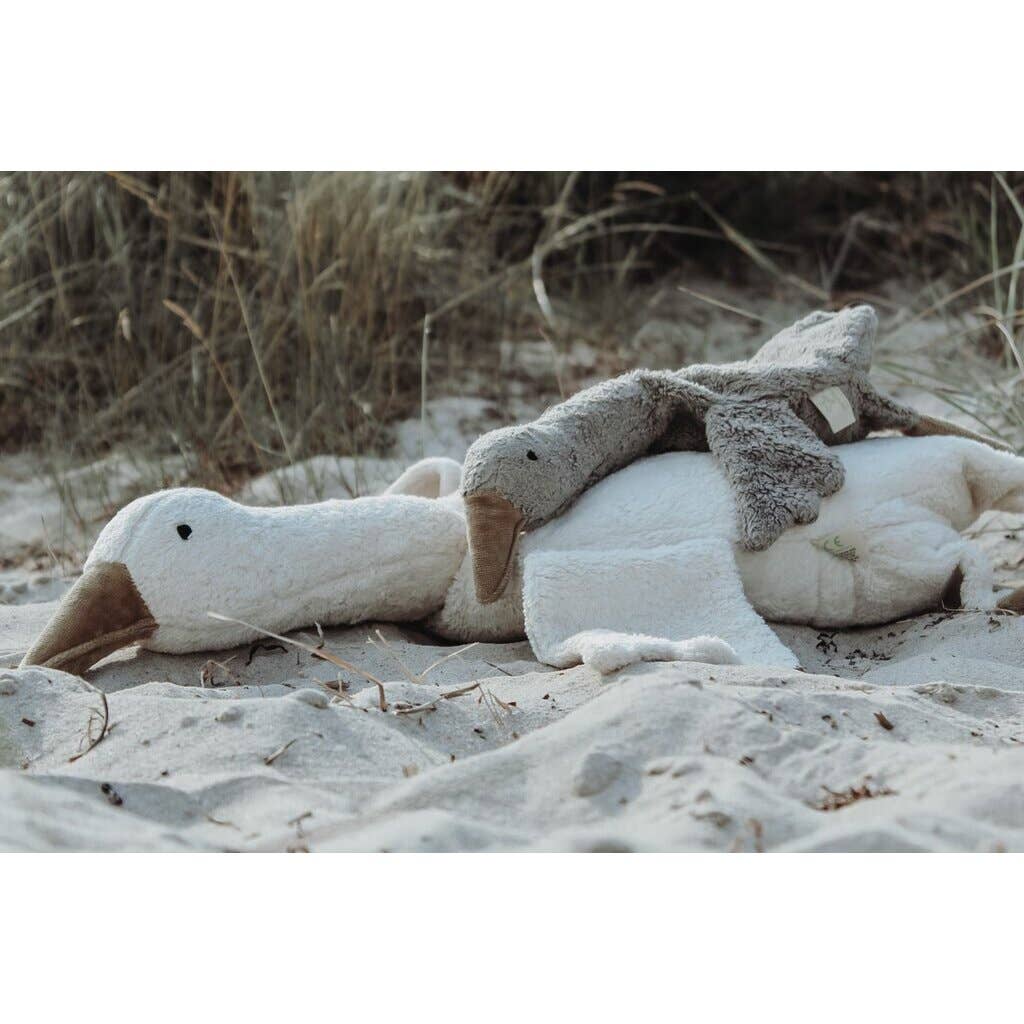 Stofftier kleine Gans | grau