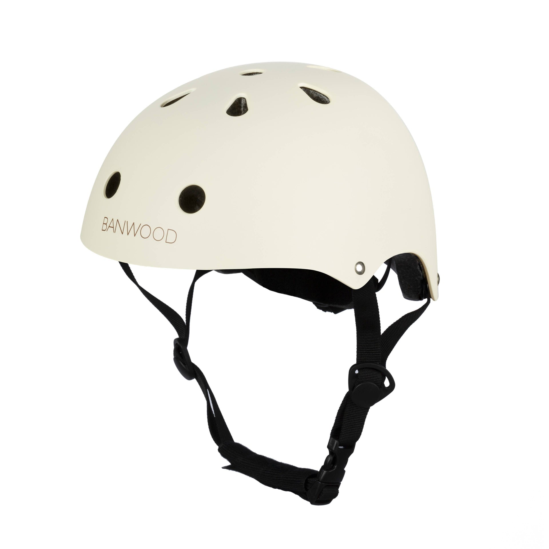 casque enfant creme mate banwood