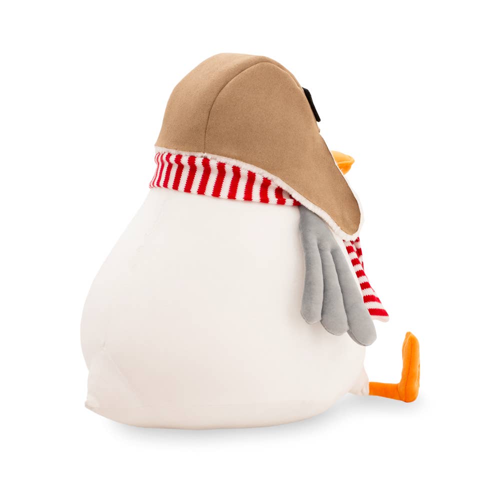 Plush goose with pilot's cap - 50 cm - from birth