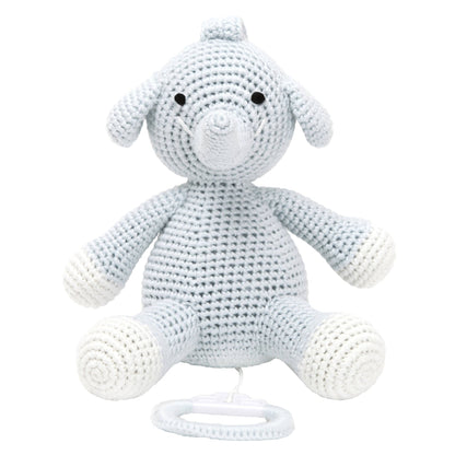 Music Box - Soft Blue Elephant