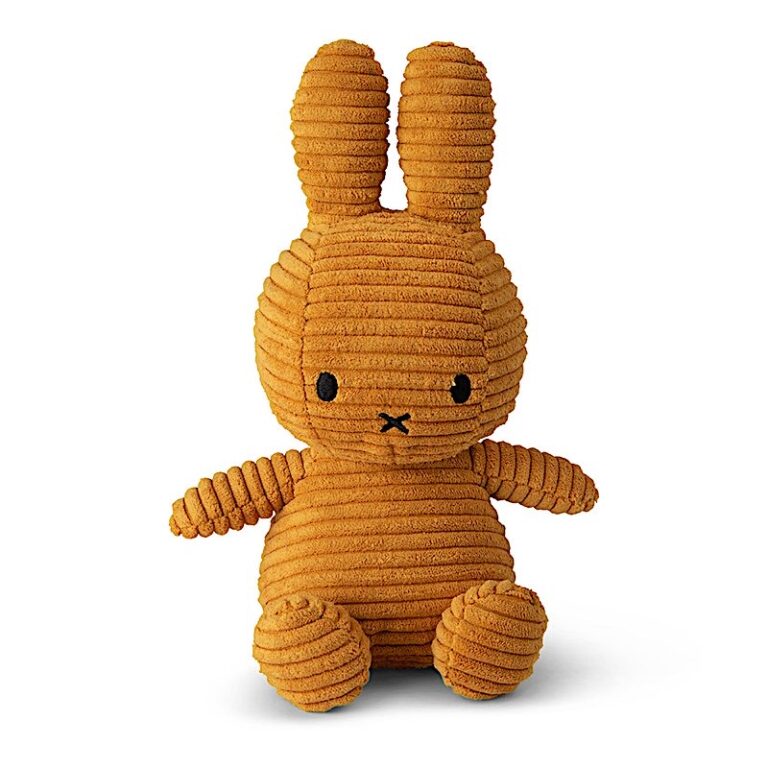 peluche miffy velours cotele eco 23cm
