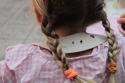 Bavoir en silicone Shayan Amore - ivoire