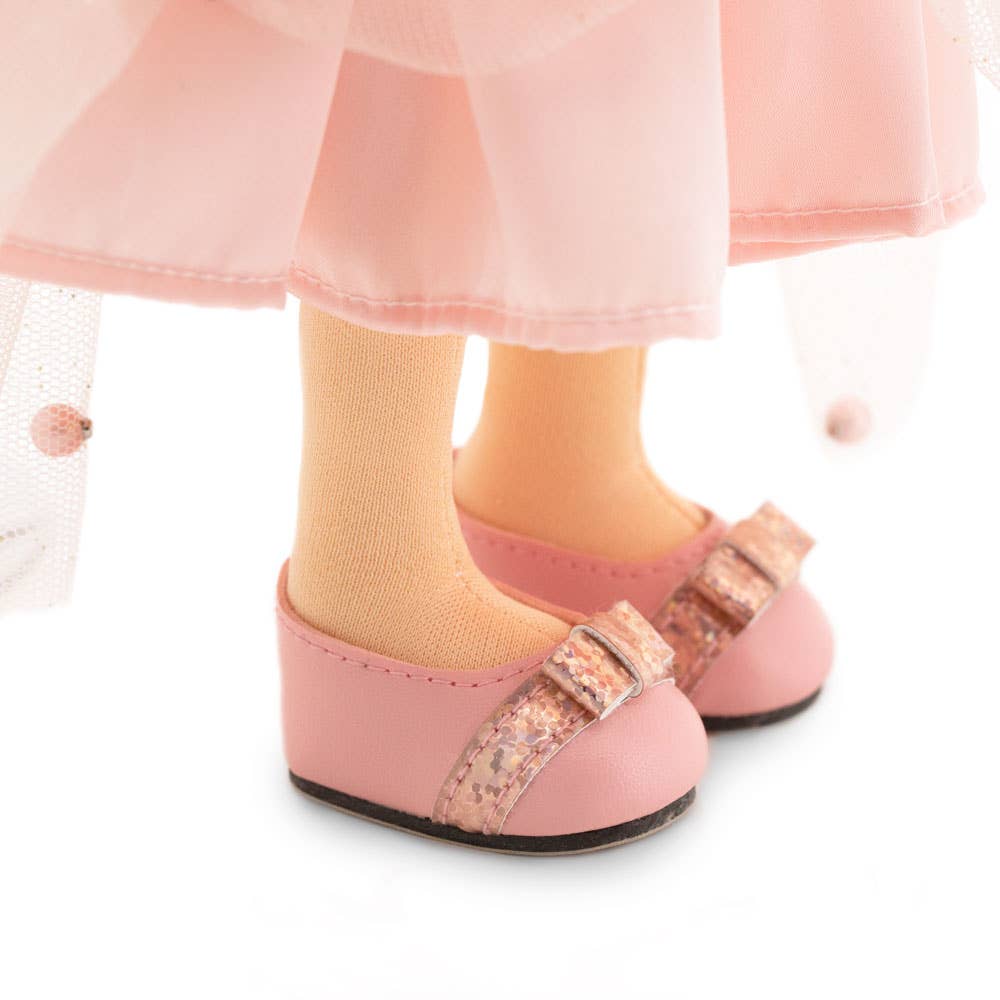 Sunny-Puppe im rosa Kleid – 32 cm
