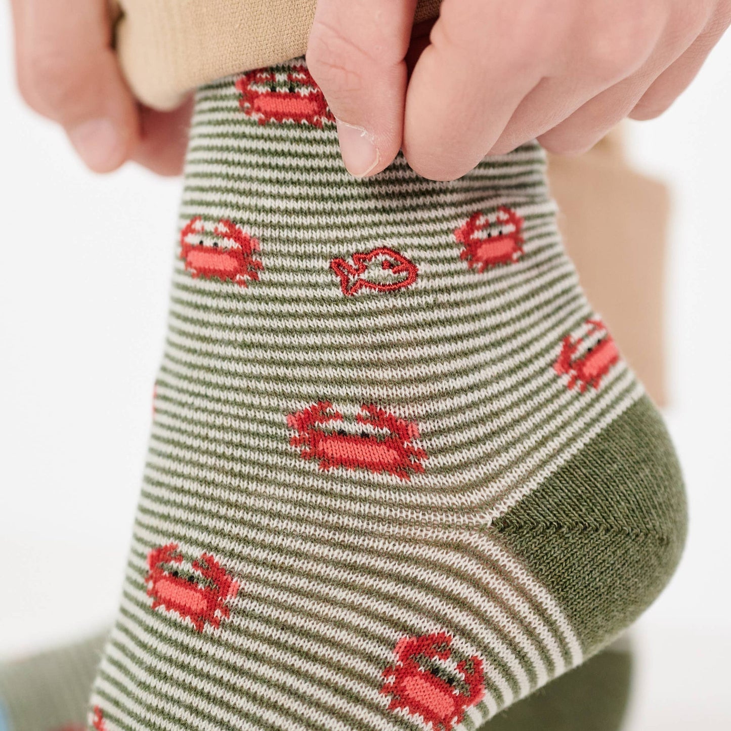Chaussettes Enfant Animaux - Crabe