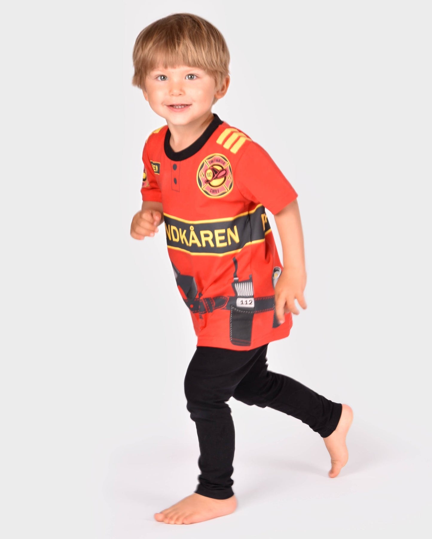 T-Shirt Fire-Fighter aus Bio-Baumwolle 98-104 cm
