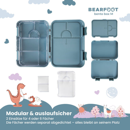 Kids Lunch Box with Compartments - Excavator