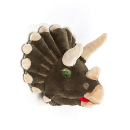 Adam the Triceratops Plush Wall Decor
