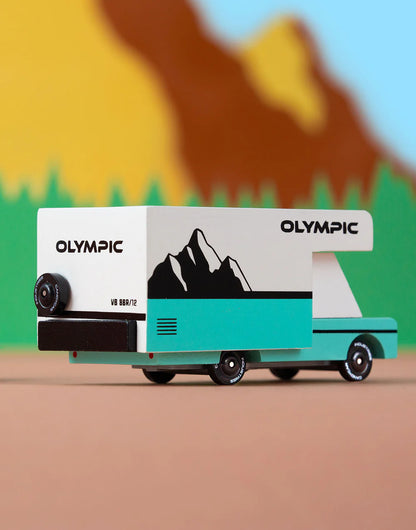 Candycar World Wooden Campervan - Olympic RV