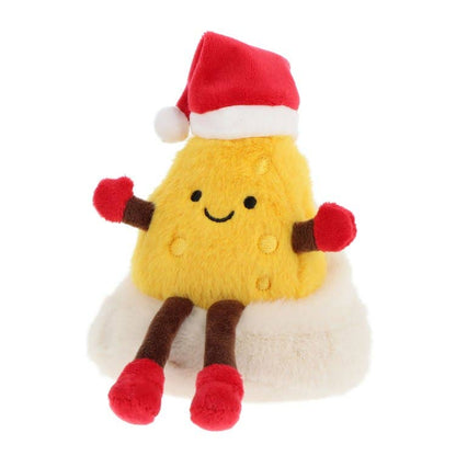 Peluche festive Cosy Season Keeleco 18 cm – 4 modèles