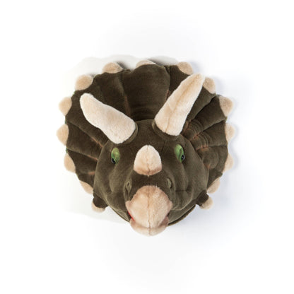 Adam the Triceratops Plush Wall Decor