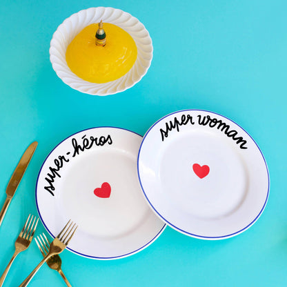 Familien-Spaßteller – Superhelden