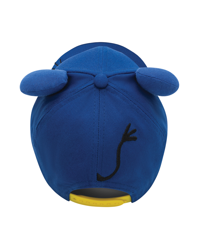 Kindermütze mit dem blauen Elefanten