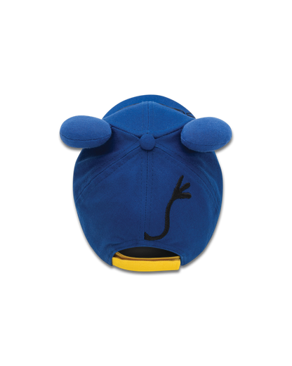 Kindermütze mit dem blauen Elefanten