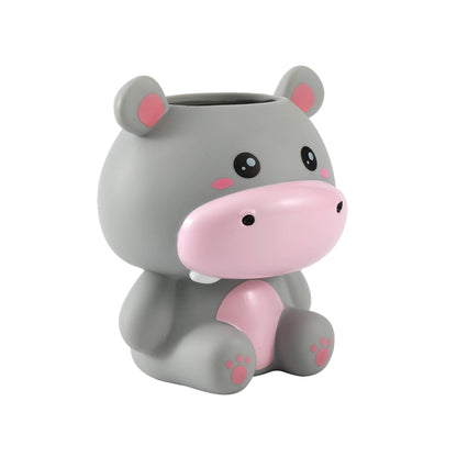 Porte-stylo 3D Hippopotame