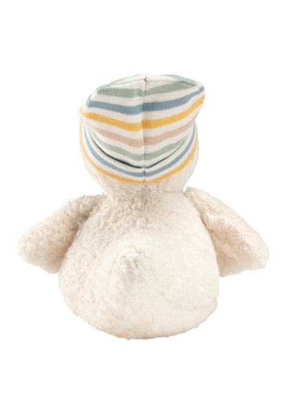 Peluche Canard Edda S avec hochet - 17 cm – vue 4