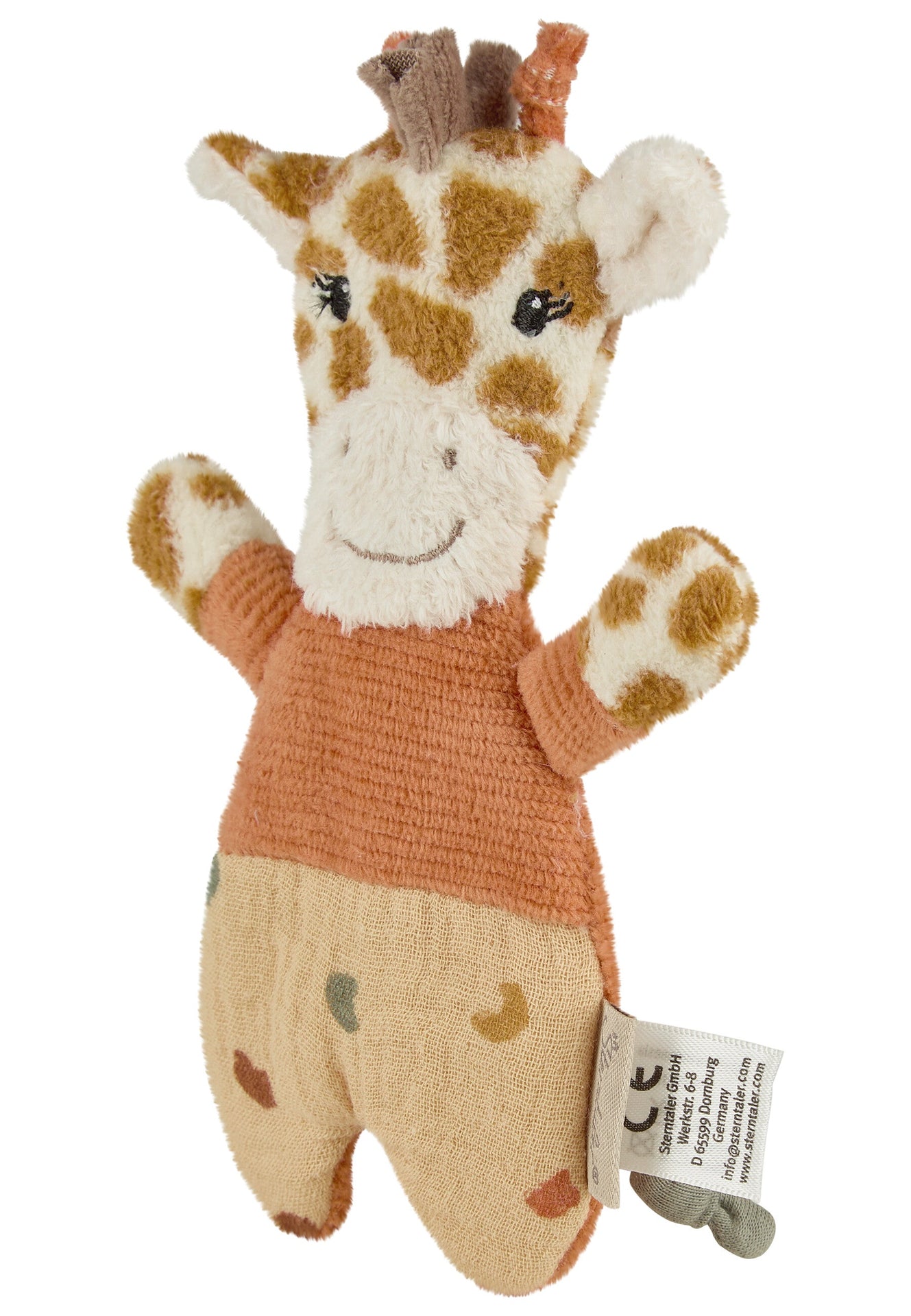 Knister-Schmusetuch Giraffe Kaya