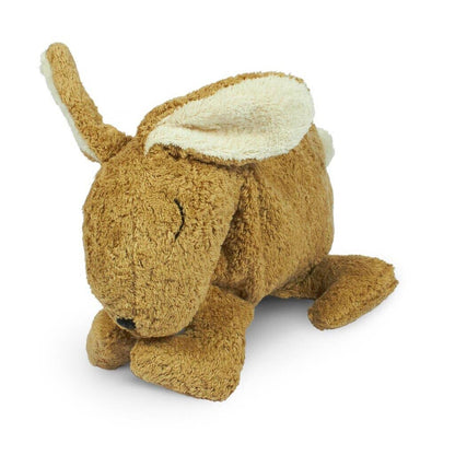 Kleine beige Wärmflasche in Hasenform