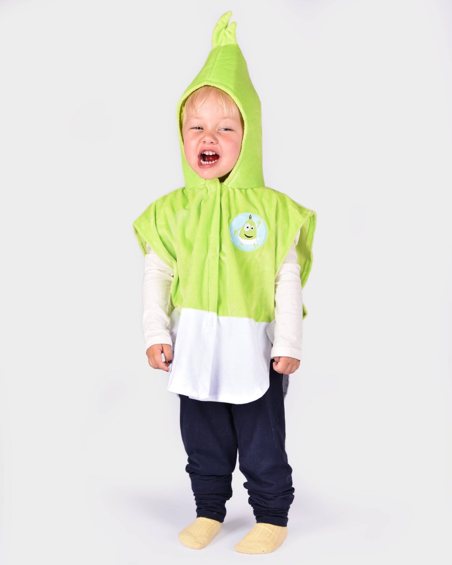 Grünes Cape Babblarna Dadda Größe 86-110 cm 1-4 Jahre