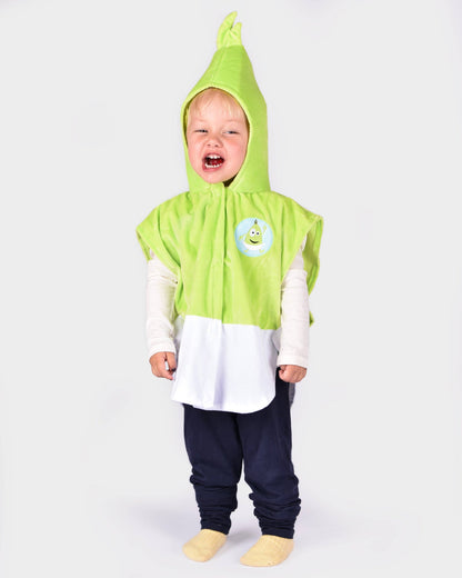 Grünes Cape Babblarna Dadda Größe 86-110 cm 1-4 Jahre