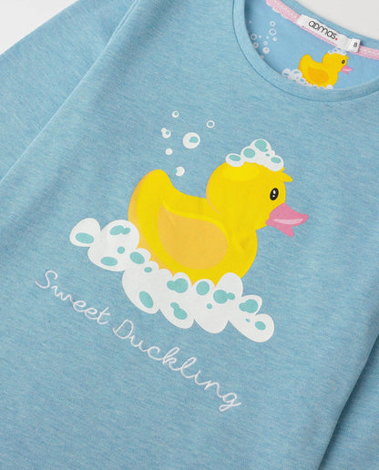 Pyjama Manches Longues Enfant - Canard « Sweet Duckling”