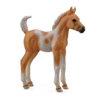 Collecta Chevaux (M): PIE POULAIN DEBOUT - PALOMINO 6,6x1,9x7,9cm
