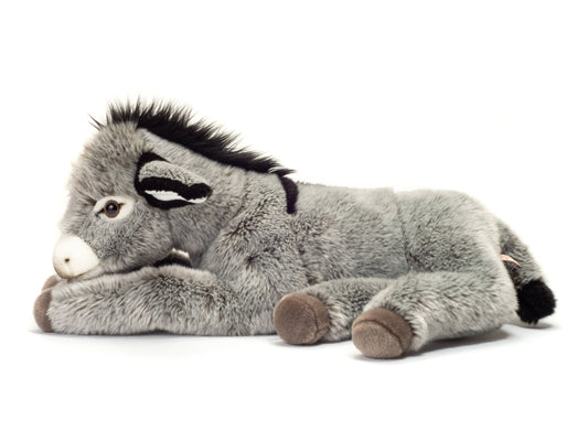 Peluche Âne couché