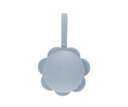 Porte-sucette en silicone Fleur Ciel