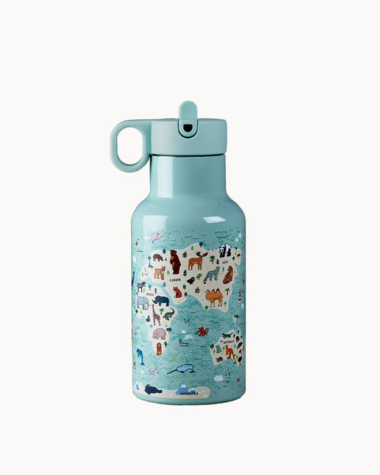 Bioloco Sky Bouteille pour Enfants - Carte des Animaux