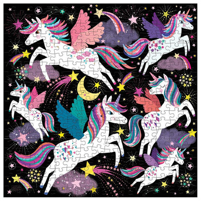 Puzzle Unicorns Glow In The Dark 300p
