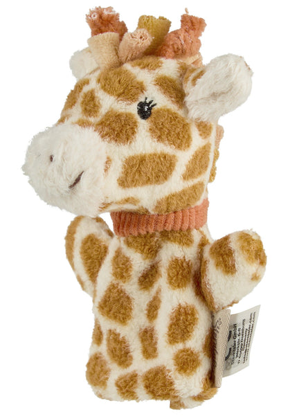 Marionnette à doigt Girafe Kaya - 12 cm