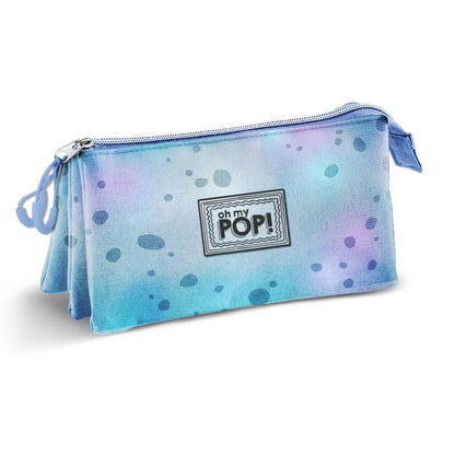 Trousse Triple Oh My Pop! « Sealy » – Bleu
