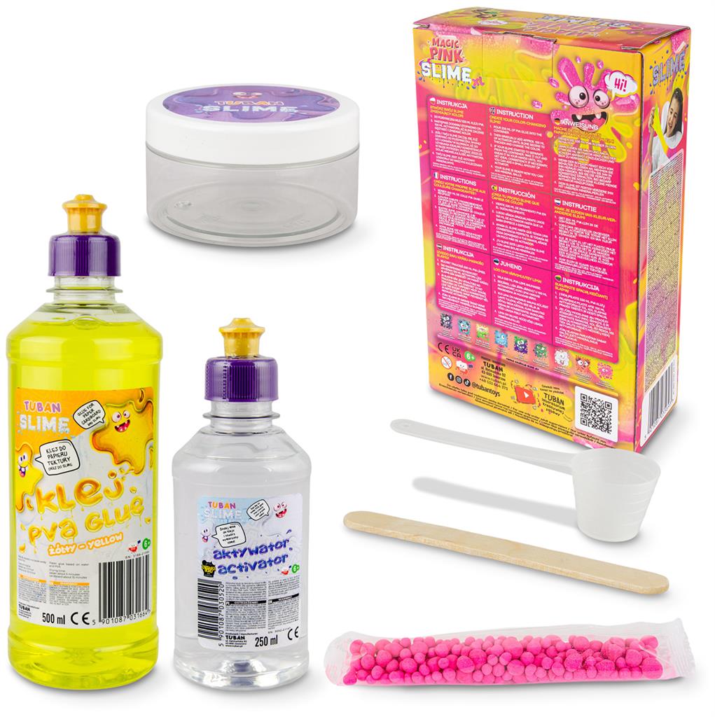 Kit Slime DIY - Rose Magique XL