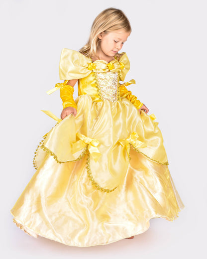 Yellow dress W. Acc Belle 98-104 cm 2-4 years