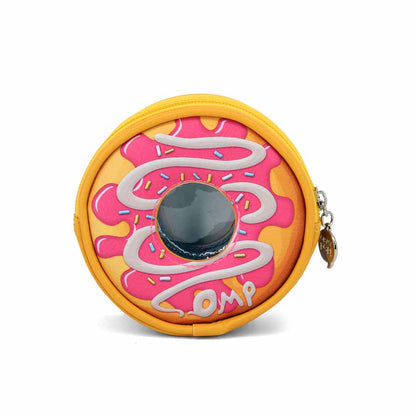 Porte-Monnaie Rond Oh My Pop! « Popnut » – Rose