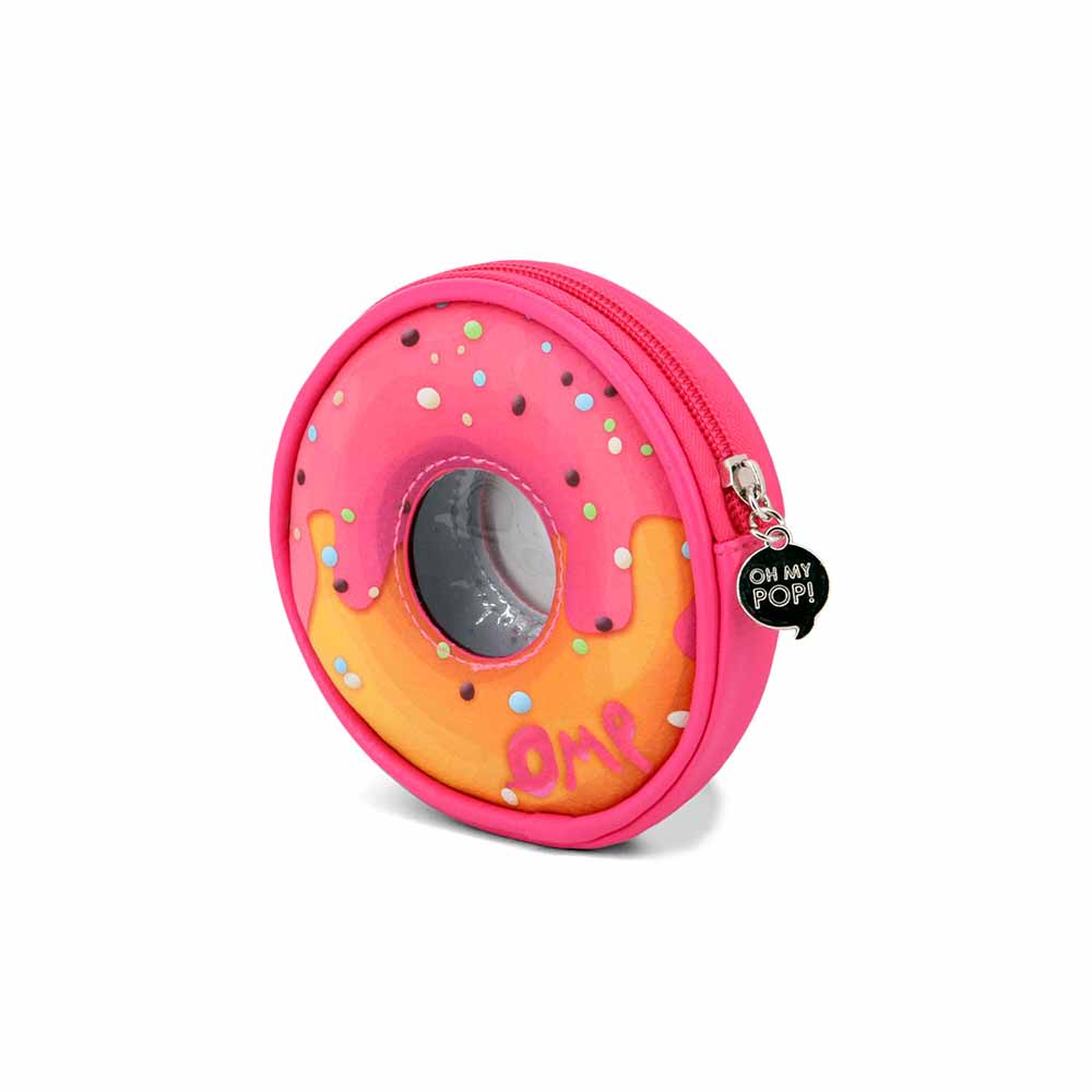 Porte-Monnaie Rond Oh My Pop! « Pinknut » – Rose