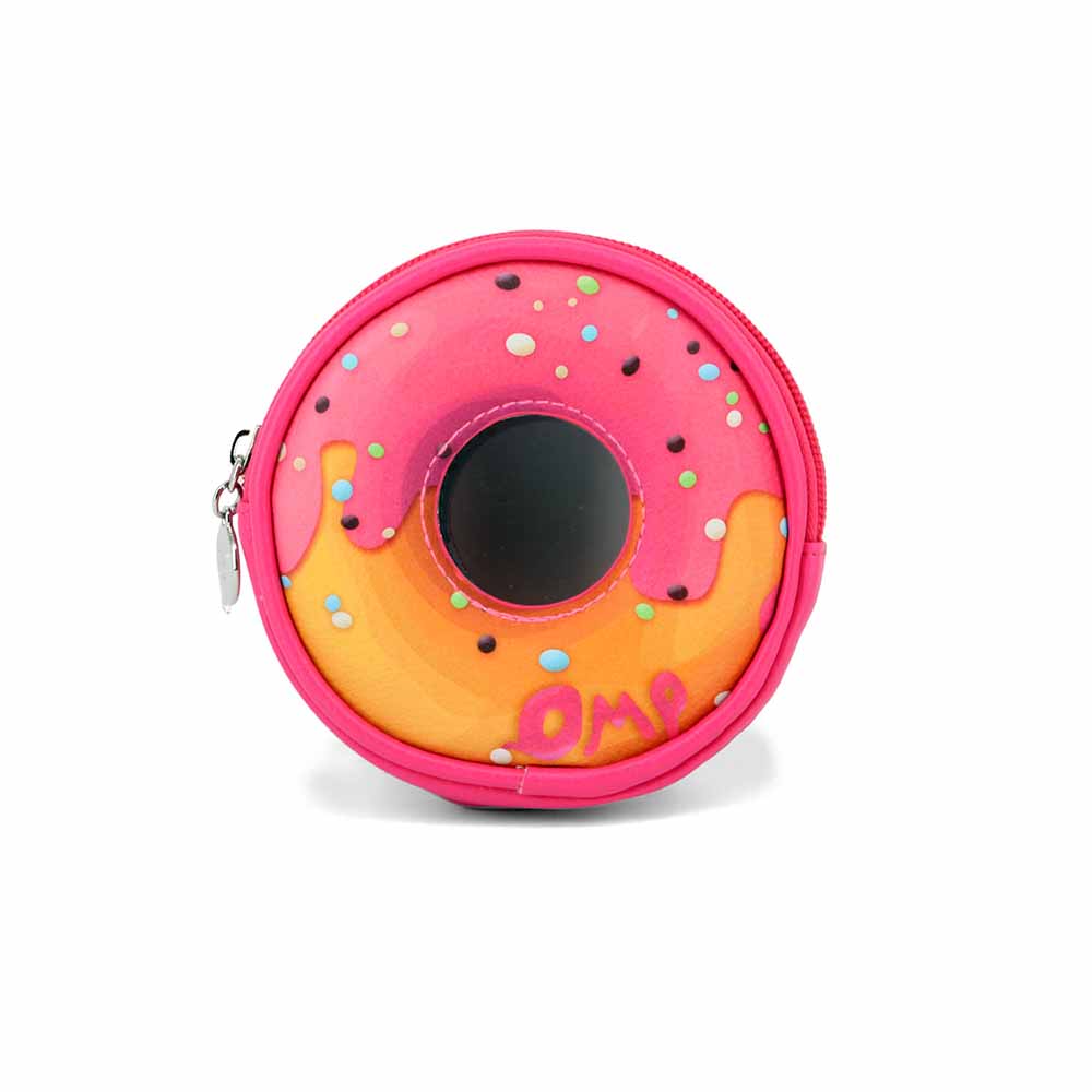 Porte-Monnaie Rond Oh My Pop! « Pinknut » – Rose