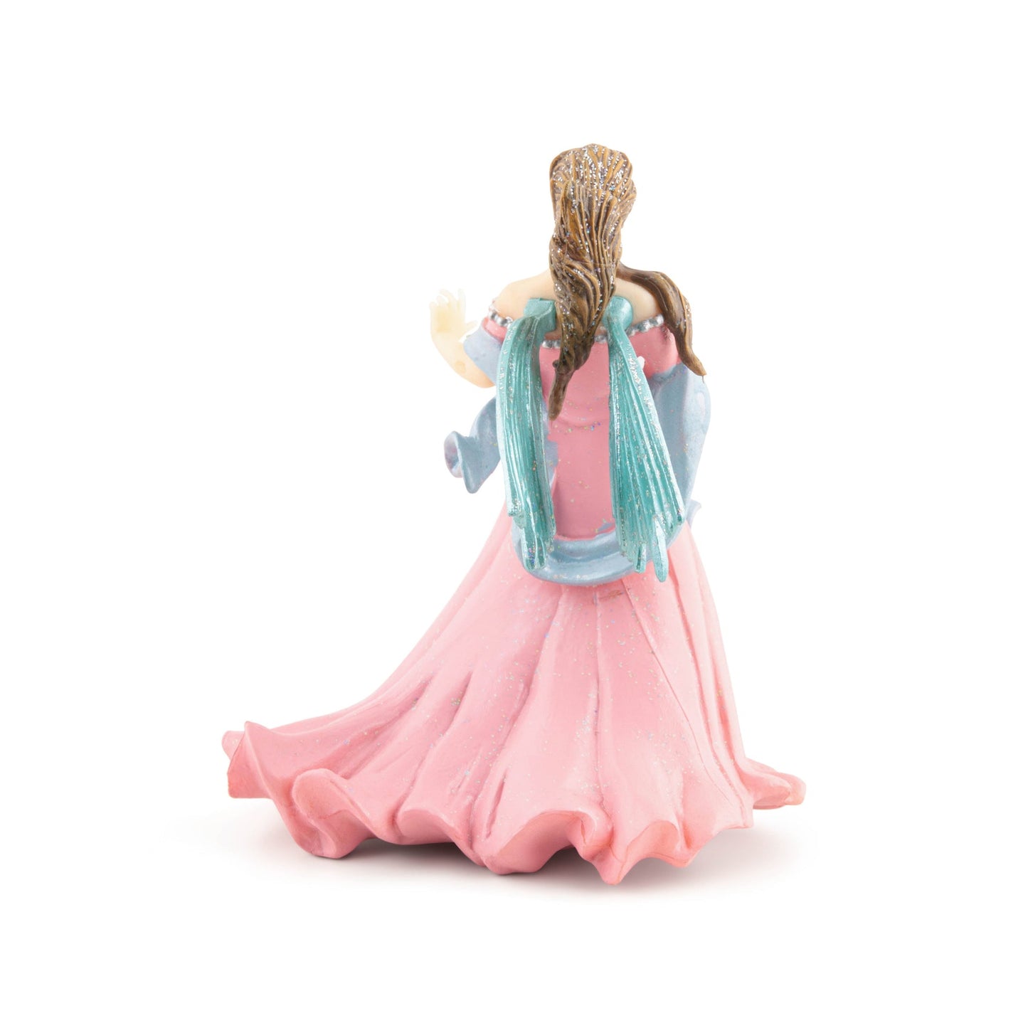 Figurine Elfe rose au lys