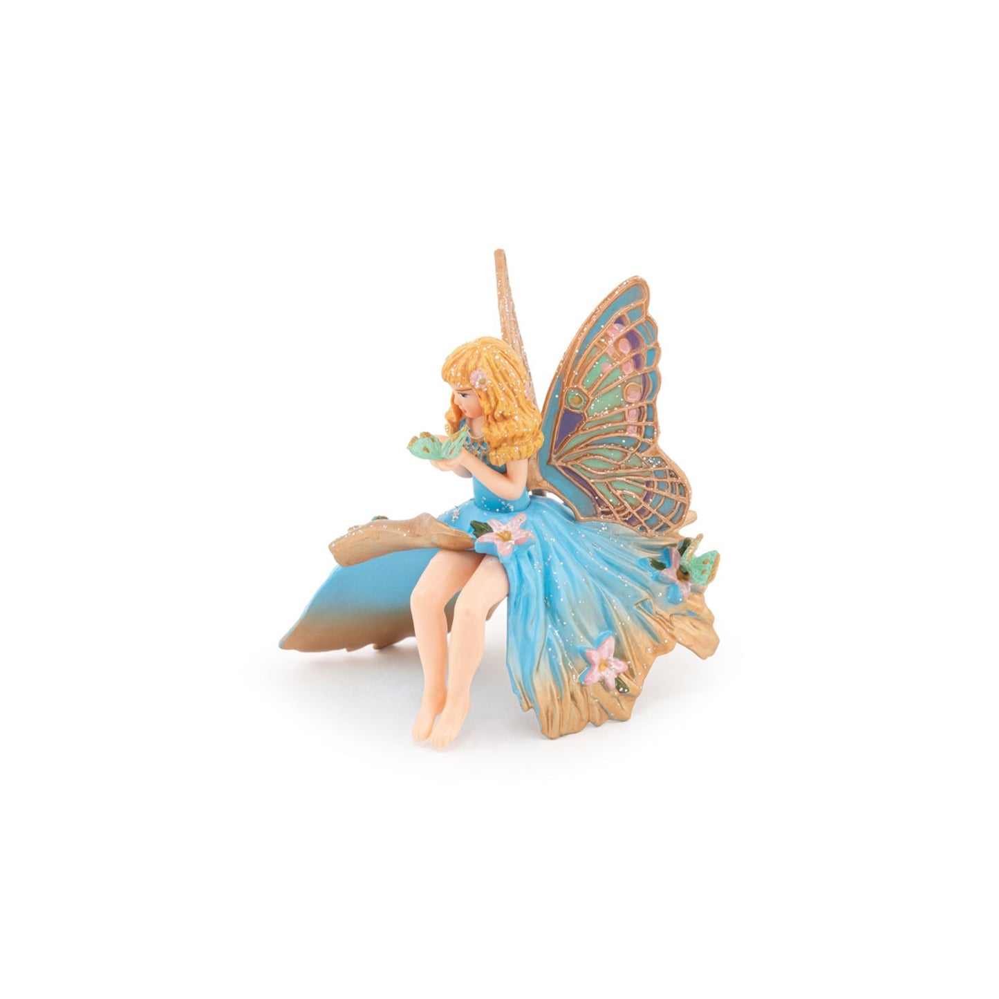 Figurine Enfant elfe bleue