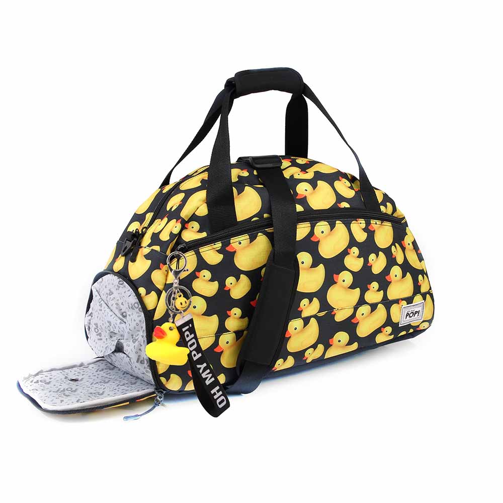 Sac de Sport Uptown Oh My Pop! « Coin Coin » – Jaune