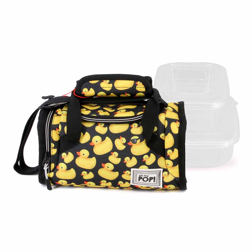 Sac Repas Mailbox Oh My Pop! « Coin Coin » – Jaune