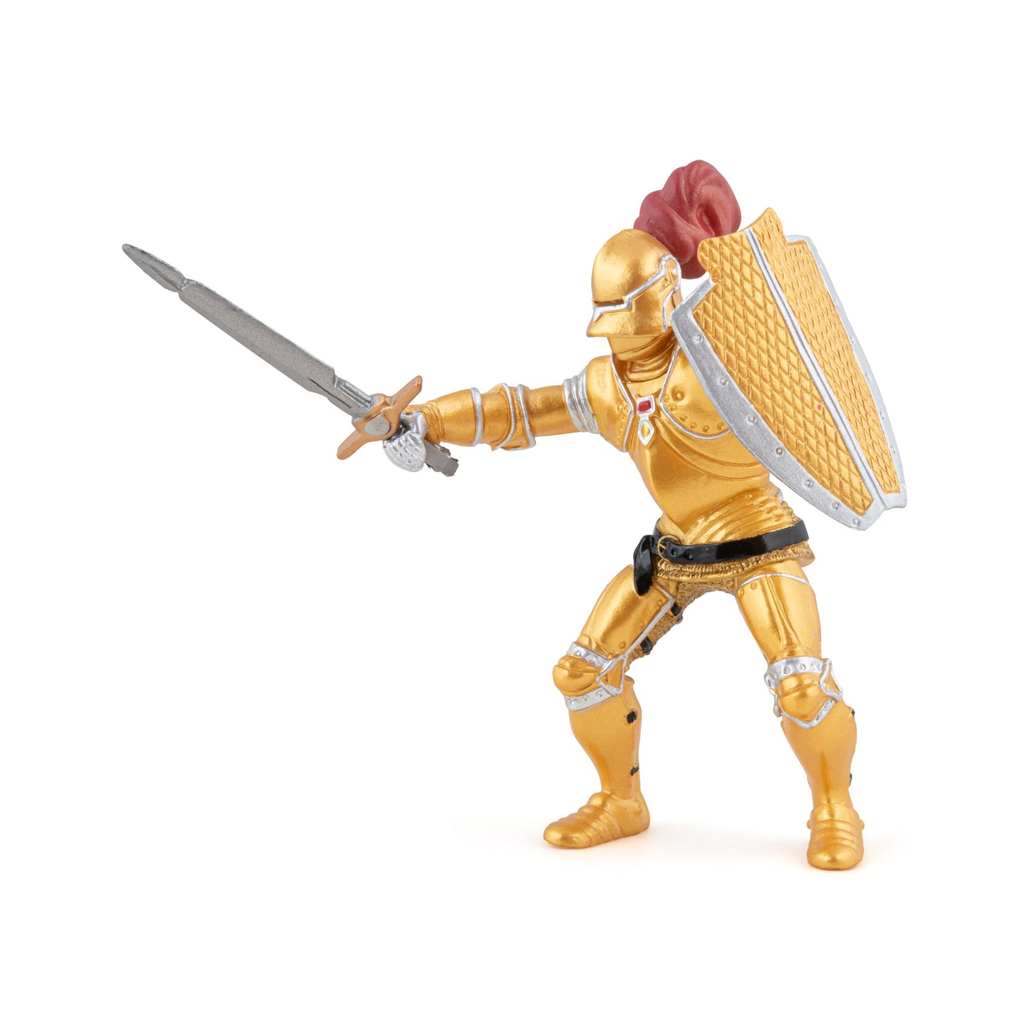 Figurine Chevalier or en armure