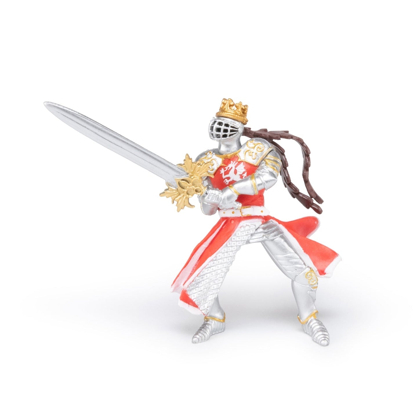 Figurine Roi au dragon à l'épée