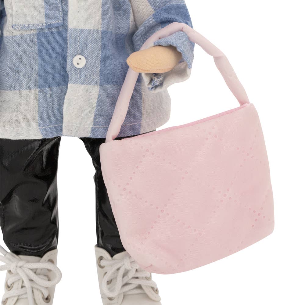 Billie doll with plaid shirt, 32 cm