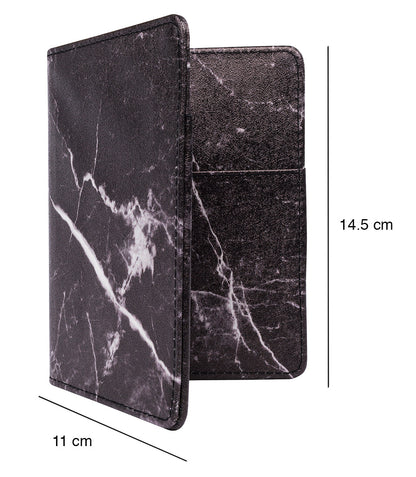 Étui pour passeport – noir Marble