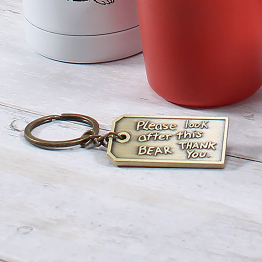 Porte-clés Paddington - Tag doré