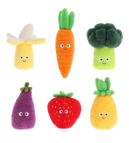 Peluche Keeleco Snackies Fruits & Légumes 12 cm