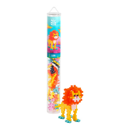 tube 100 pcs animaux jeu de construction plus plus