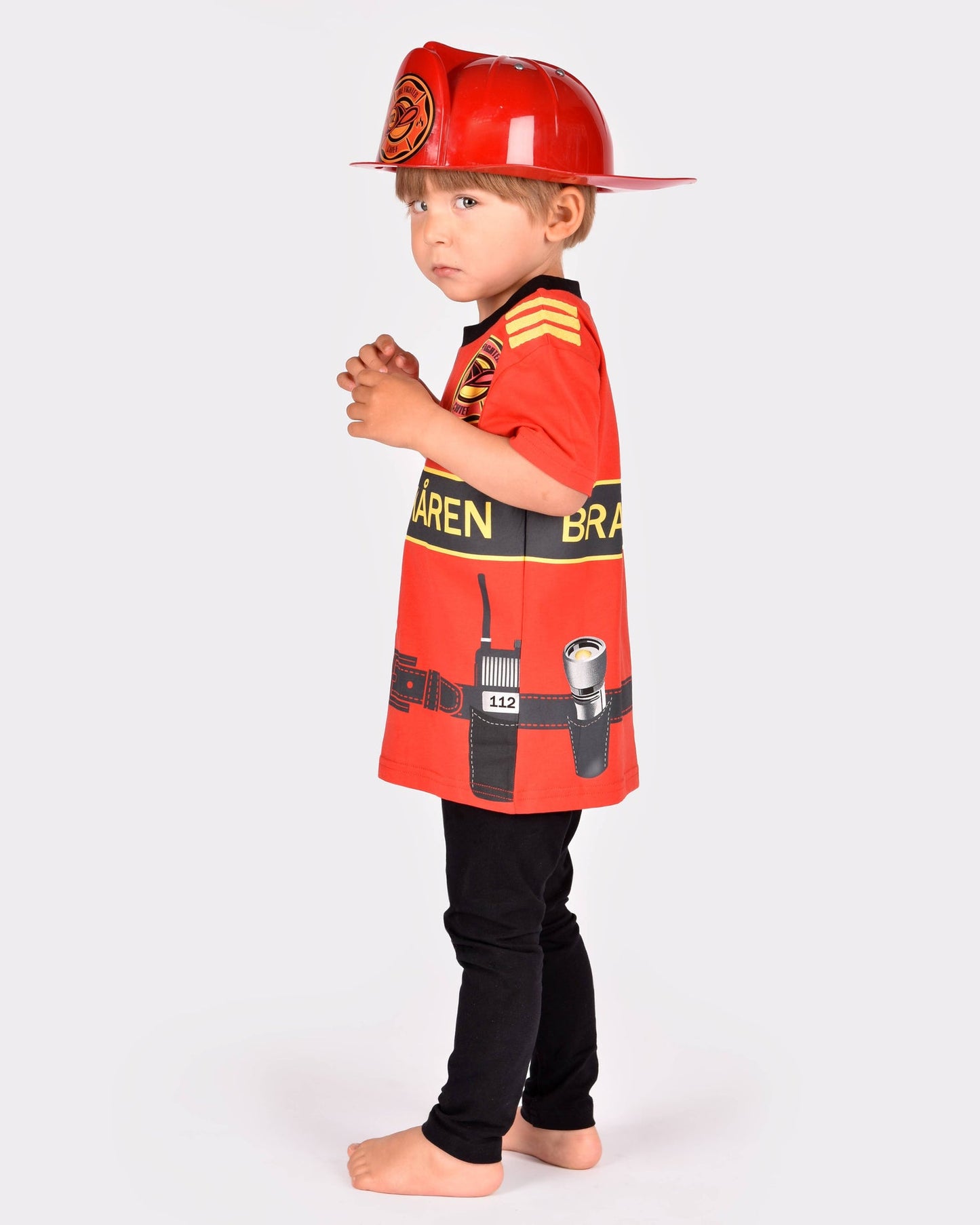 T-Shirt Fire-Fighter aus Bio-Baumwolle 98-104 cm